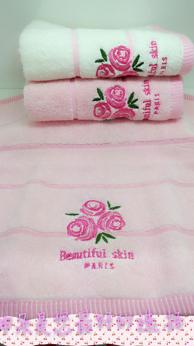 Shanghai rose incense advertising gift towel towel towel Gift Set