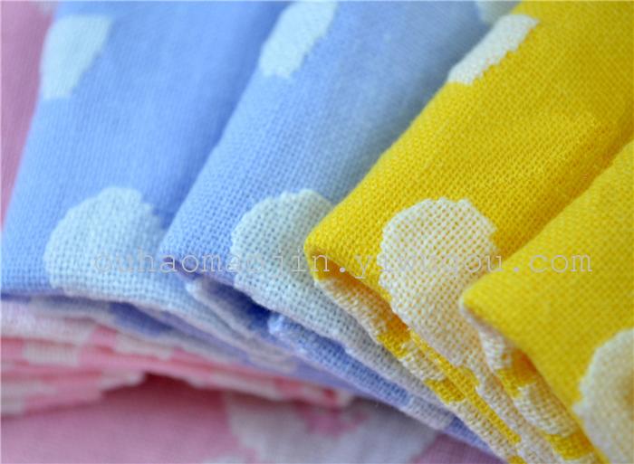 Cotton gauze small towel towel baby nursery infant slobber towel