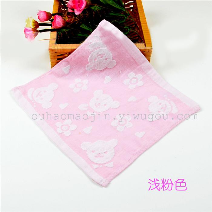 Cotton gauze small towel towel baby nursery infant slobber towel