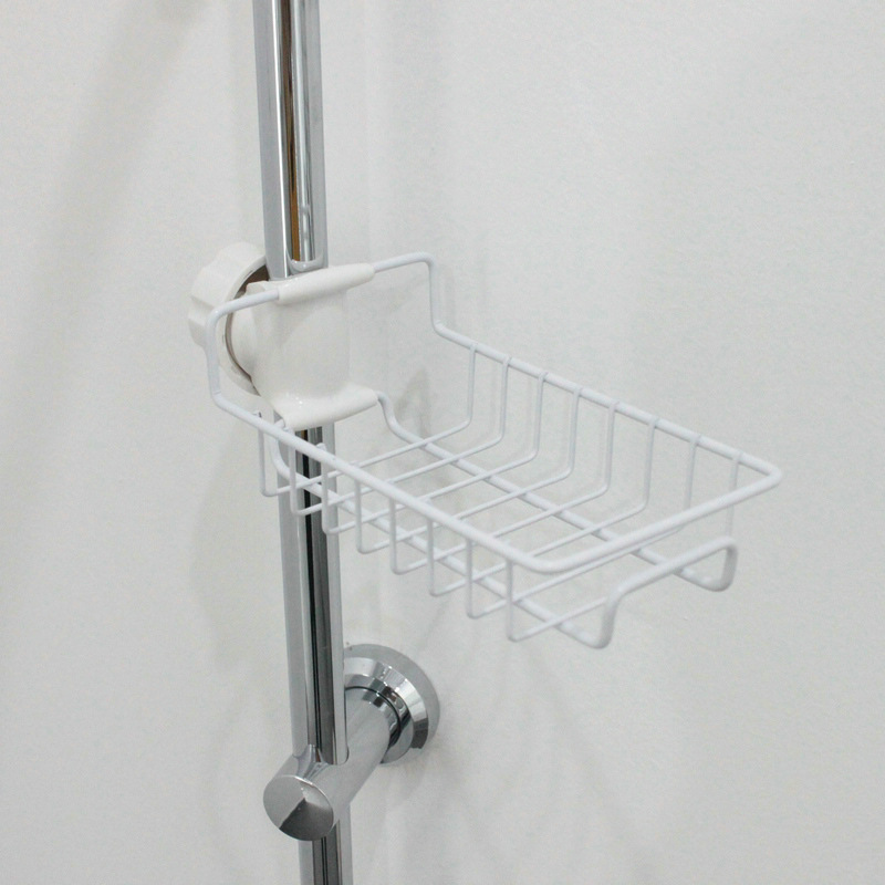 304 Stainless Steel Faucet Storage Rack Rag Storage Rack Kitchen Supplies Sink Sponge Draining Rack Chopsticks Cage Holder
