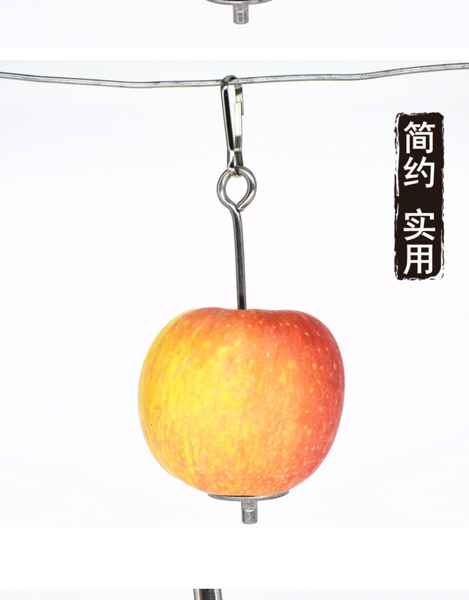 Parrot Stainless Steel Fruit Fork Parrot Stand Bird Cage Accessory Hook Foraging Toy Parrot Supplies Bird Utensils