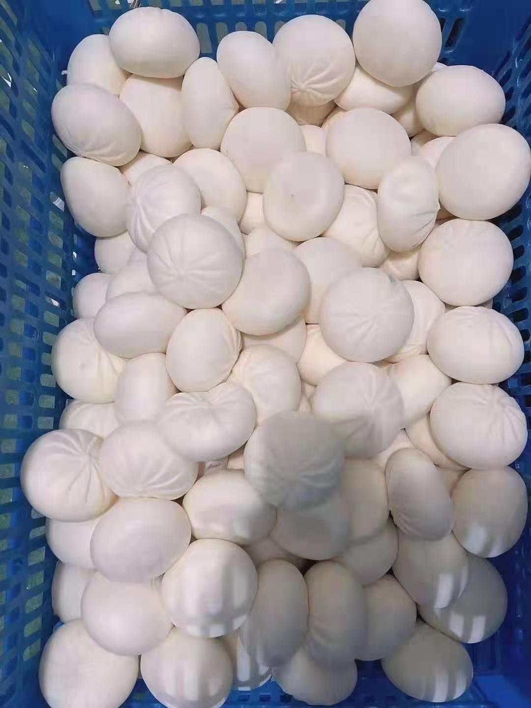 Simulation Big Steamed Stuffed Bun with Cage Action Figure Squeeze Steamed Stuffed Bun Toy TPR Cha Siu Bao Squeezing Toy Factory in Stock