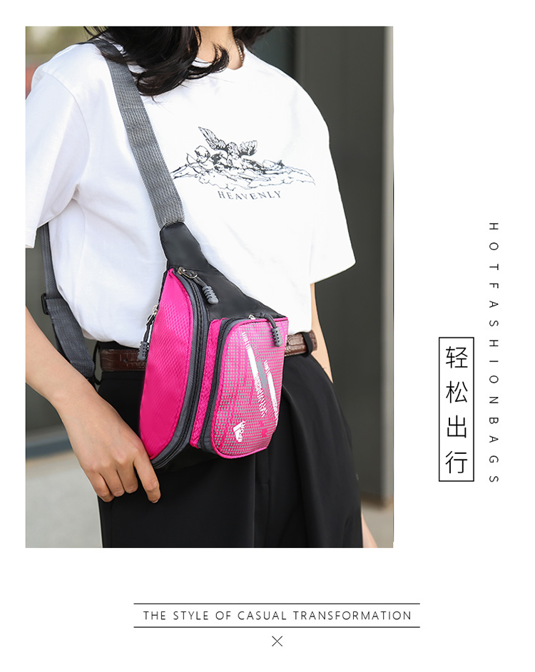 New Exercise Belt Bag for Men and Women Canvas Multi-Functional Oxford Large Capacity Cash Bags Mobile Phone Men's Cash Register Business Bag