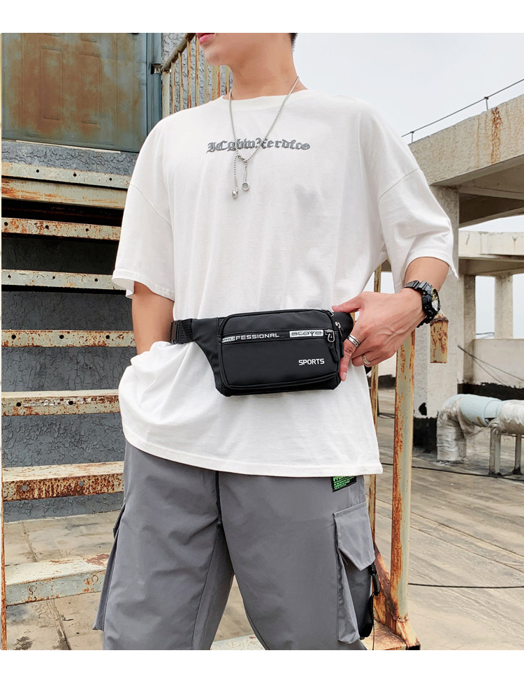 Waist Bag Men's Multi-Functional Large Capacity Waterproof Cash Register Business Bag Wear-Resistant Construction Site Sports Mobile Phone Coin Purse Waist Bag Men's Multi-Functional Large Capacity Waterproof Cash Register Business Bag Wear-Resistant Construction Site Sports Mobile Phone Coin Purse