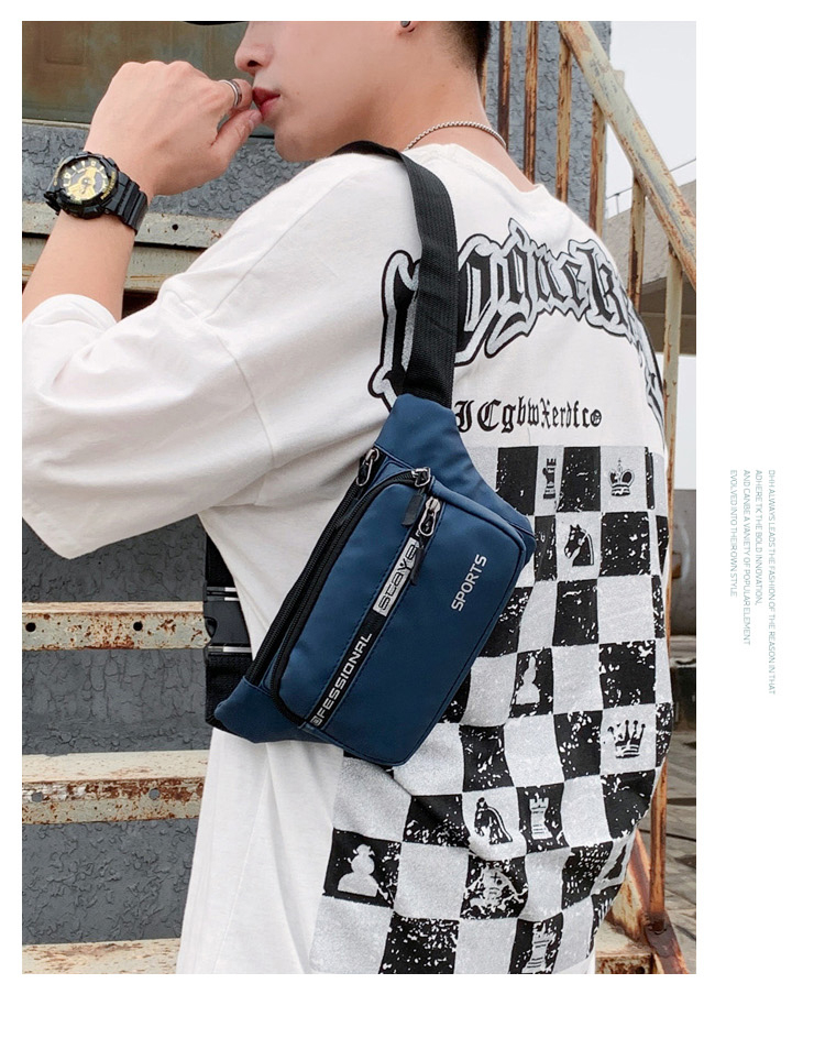 Waist Bag Men's Multi-Functional Large Capacity Waterproof Cash Register Business Bag Wear-Resistant Construction Site Sports Mobile Phone Coin Purse Waist Bag Men's Multi-Functional Large Capacity Waterproof Cash Register Business Bag Wear-Resistant Construction Site Sports Mobile Phone Coin Purse