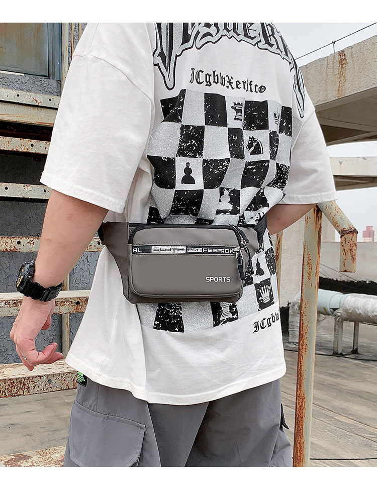 Waist Bag Men's Multi-Functional Large Capacity Waterproof Cash Register Business Bag Wear-Resistant Construction Site Sports Mobile Phone Coin Purse Waist Bag Men's Multi-Functional Large Capacity Waterproof Cash Register Business Bag Wear-Resistant Construction Site Sports Mobile Phone Coin Purse