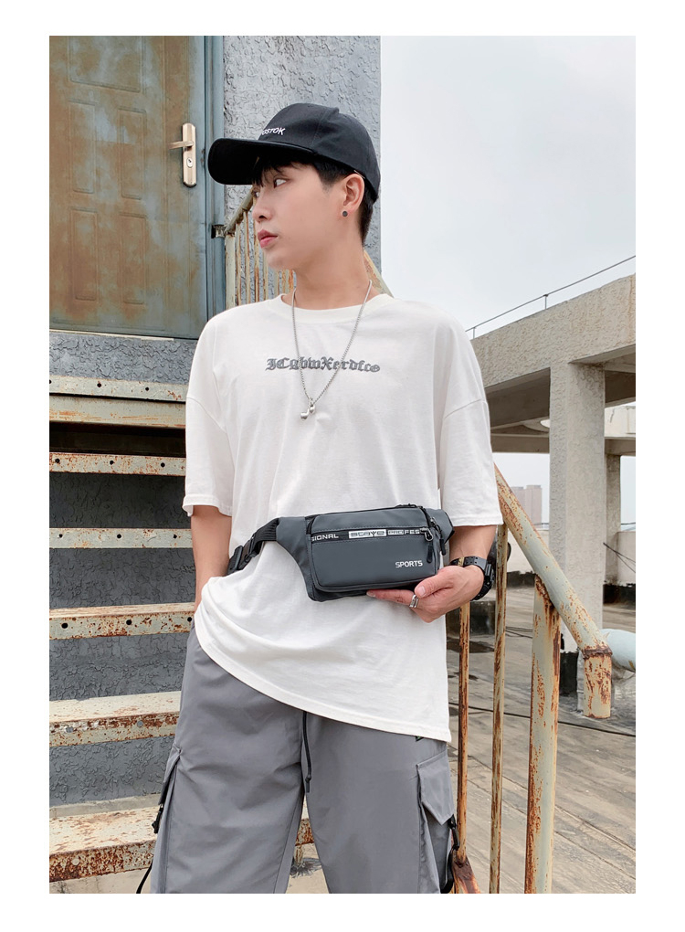 Waist Bag Men's Multi-Functional Large Capacity Waterproof Cash Register Business Bag Wear-Resistant Construction Site Sports Mobile Phone Coin Purse Waist Bag Men's Multi-Functional Large Capacity Waterproof Cash Register Business Bag Wear-Resistant Construction Site Sports Mobile Phone Coin Purse