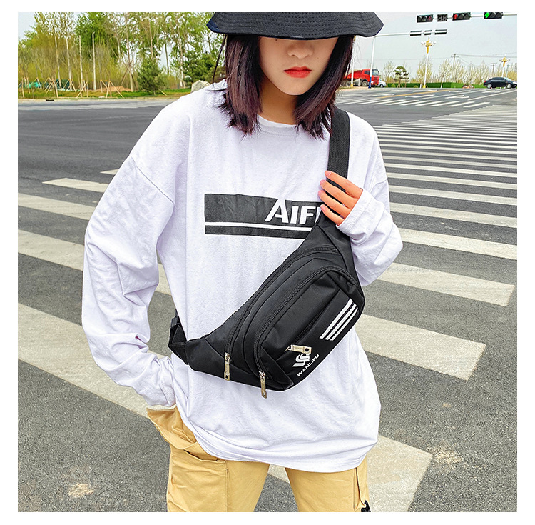 Wholesale Customized Men and Women Casual Waist Bag Cash Register Cell Phone Storage Bag Nylon Sports Shoulder Bag Crossbody Chest Bag Wholesale Customized Men and Women Casual Waist Bag Cash Register Cell Phone Storage Bag Nylon Sports Shoulder Bag Crossbody Chest Bag