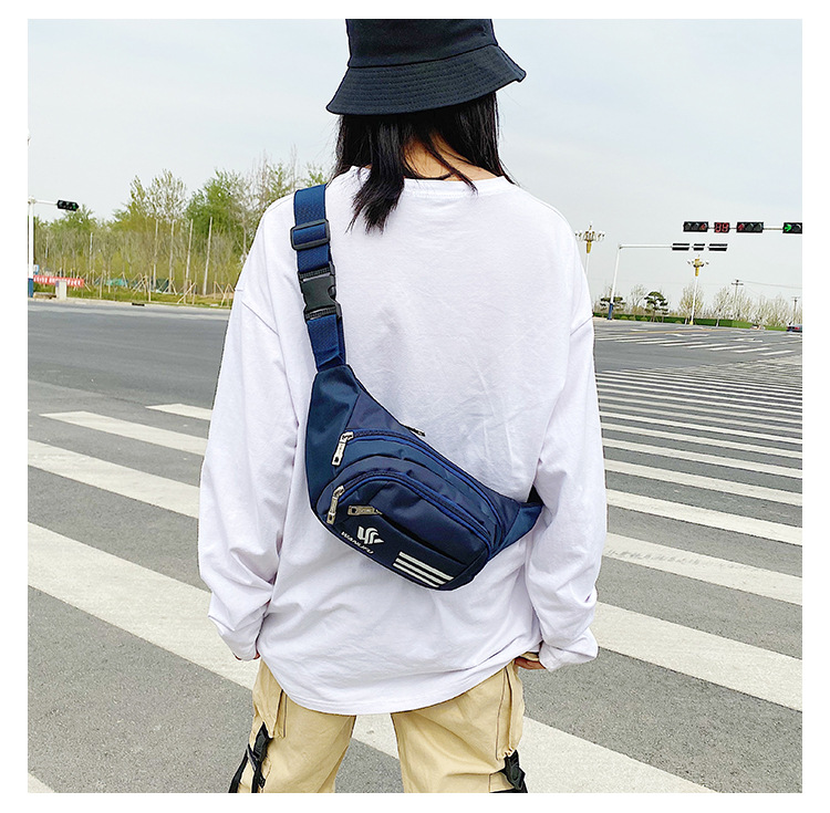 Wholesale Customized Men and Women Casual Waist Bag Cash Register Cell Phone Storage Bag Nylon Sports Shoulder Bag Crossbody Chest Bag Wholesale Customized Men and Women Casual Waist Bag Cash Register Cell Phone Storage Bag Nylon Sports Shoulder Bag Crossbody Chest Bag