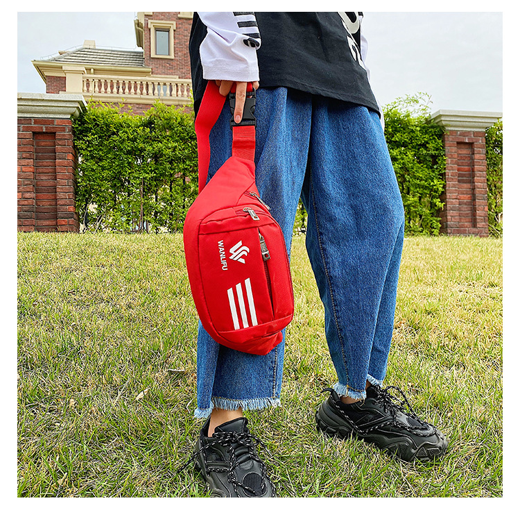 Wholesale Customized Men and Women Casual Waist Bag Cash Register Cell Phone Storage Bag Nylon Sports Shoulder Bag Crossbody Chest Bag Wholesale Customized Men and Women Casual Waist Bag Cash Register Cell Phone Storage Bag Nylon Sports Shoulder Bag Crossbody Chest Bag