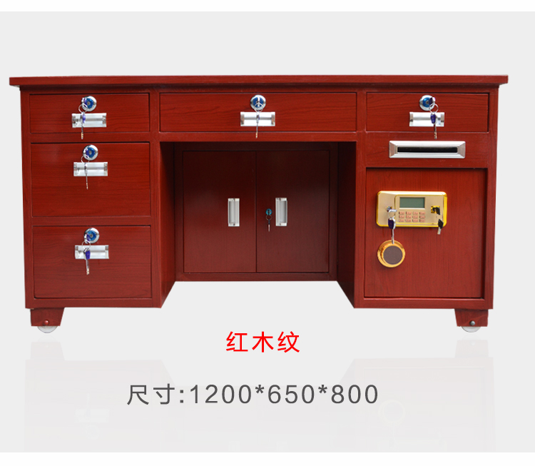 All-Steel Anti-Theft Insurance Desk Fingerprint Password Desk Integrated with Coin Cash Register Financial Home Computer Safe Box All-Steel Anti-Theft Insurance Desk Fingerprint Password Desk Integrated with Coin Cash Register Financial Home Computer Safe Box