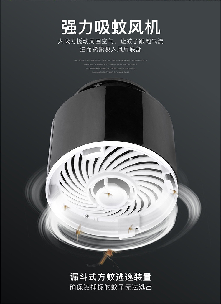 Mosquito Killing Lamp Manufacturer Household USB Photocatalyst Fly Killing Mosquito Repellent Led Mosquito Killer Mosquito Trap Lamp