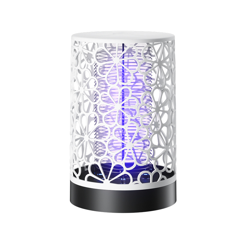 Flower Cover Electric Shock Type Mosquito Killing Lamp USB Home Indoor Student Dormitory Bedroom Mosquito Trap Fly Mosquito Killer