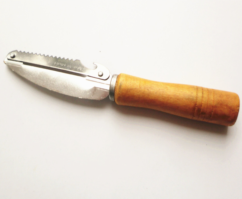 Fruit knife small vertical Fruit knife wooden handle paring knife manufacturer direct selling dollar store.
