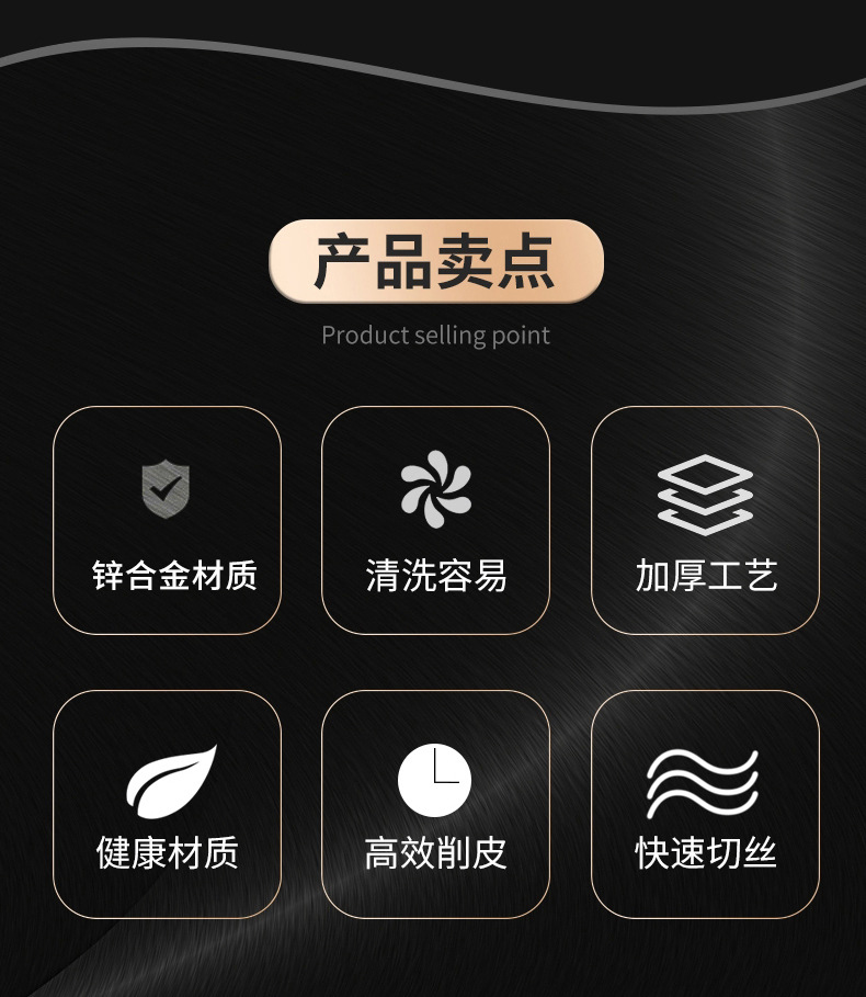 Douyin Online Influencer Same Peeler Peeling Knife Fruit Planer Kitchen Potato Apple Multifunction Paring Knife Lot
