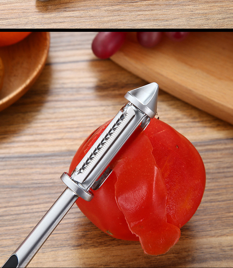 Douyin Online Influencer Same Peeler Peeling Knife Fruit Planer Kitchen Potato Apple Multifunction Paring Knife Lot