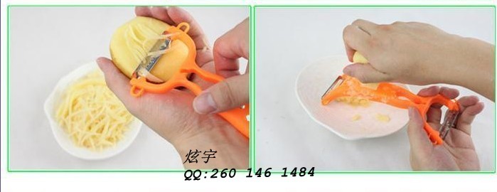 For fruit and vegetable planing knife multifunctional peeler grater paring planing mill juice