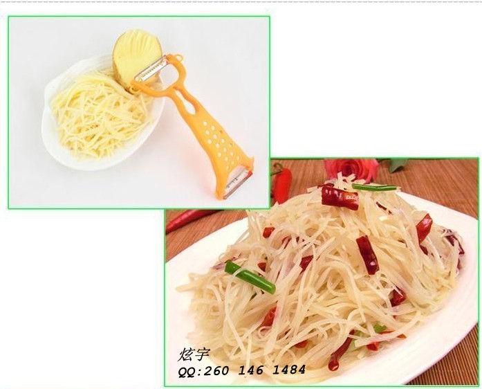 For fruit and vegetable planing knife multifunctional peeler grater paring planing mill juice