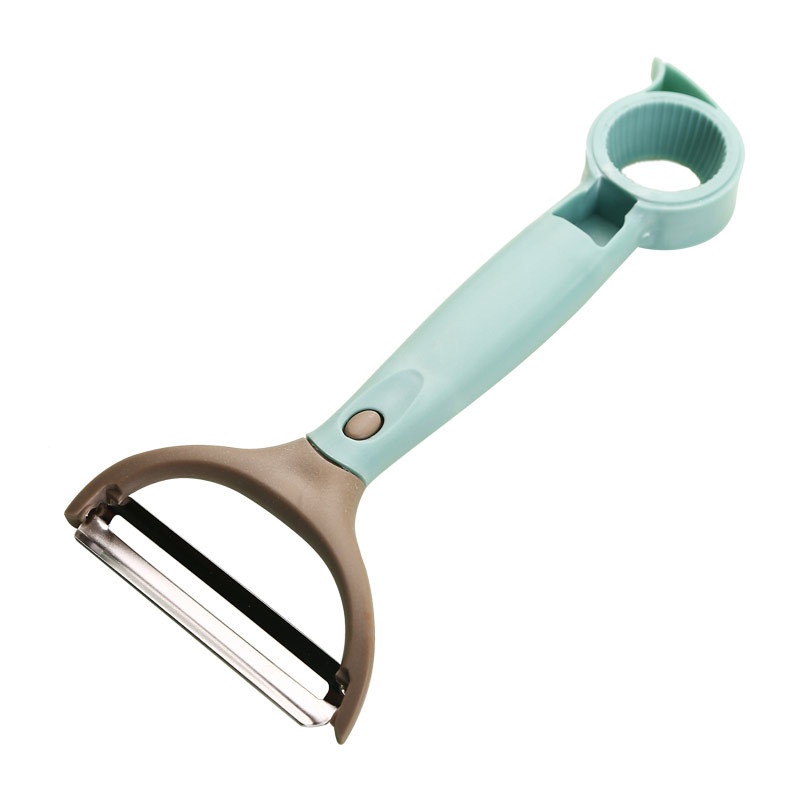 Stainless Steel Peeler Kitchen Multi-Functional Household Three-in-One Peeler Beam Knife Peeling Paring Knife Wholesale