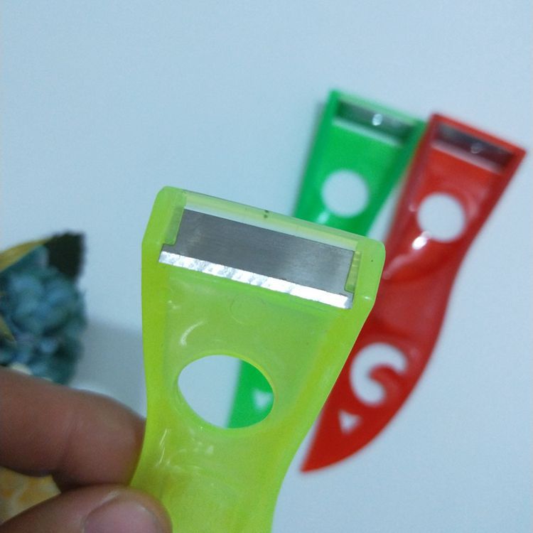 2 Pack Peeler Suit 1 Yuan Shop Peeler Melon and Fruit Paring Knife Plastic Peeler Peeler