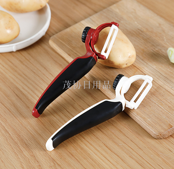 Multi-function 180-degree rotating knife head peeler fruit apple peeler melon fruit potato paring knife