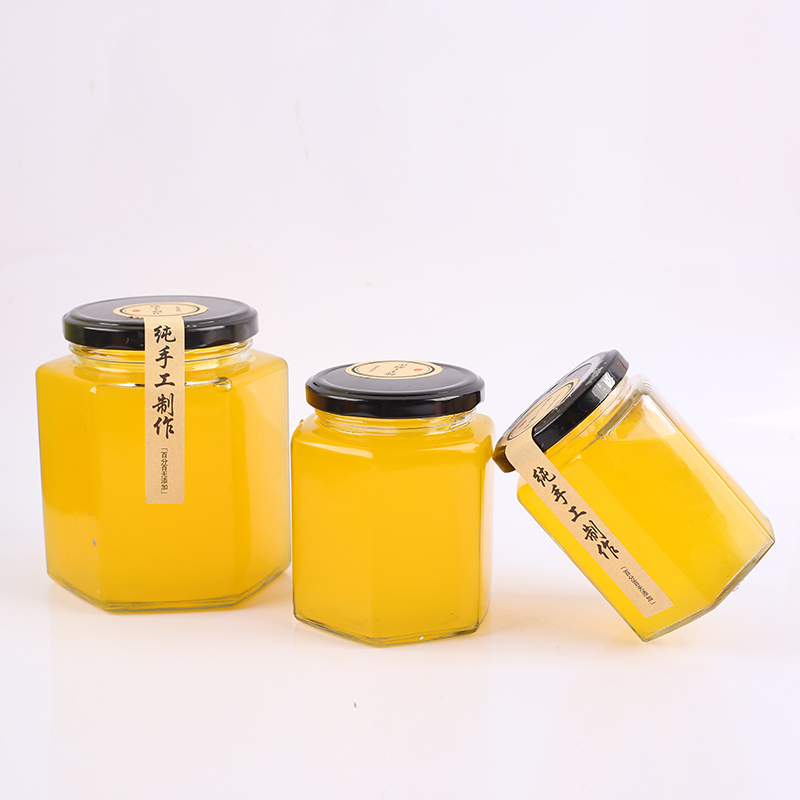 Laoganma Brand New Glass Bottle Sesame Paste with Lid Pickles Bottles Beef Sauce Chili Sauce Fire Extinguisher Bottles Glass