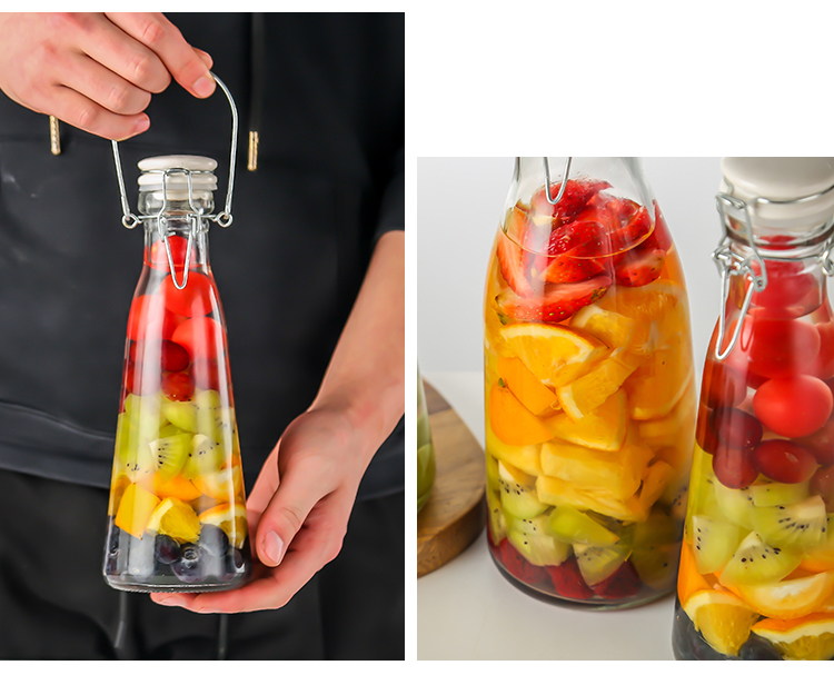 Wine Bottle Fire Extinguisher Bottles Brewing Fruit Wine Red Wine Home-Brewed Container Wine Brewing Glass Bottle Sealed Jar with Lid Wine Bottle Fire Extinguisher Bottles Brewing Fruit Wine Red Wine Home-Brewed Container Wine Brewing Glass Bottle Sealed Jar with Lid
