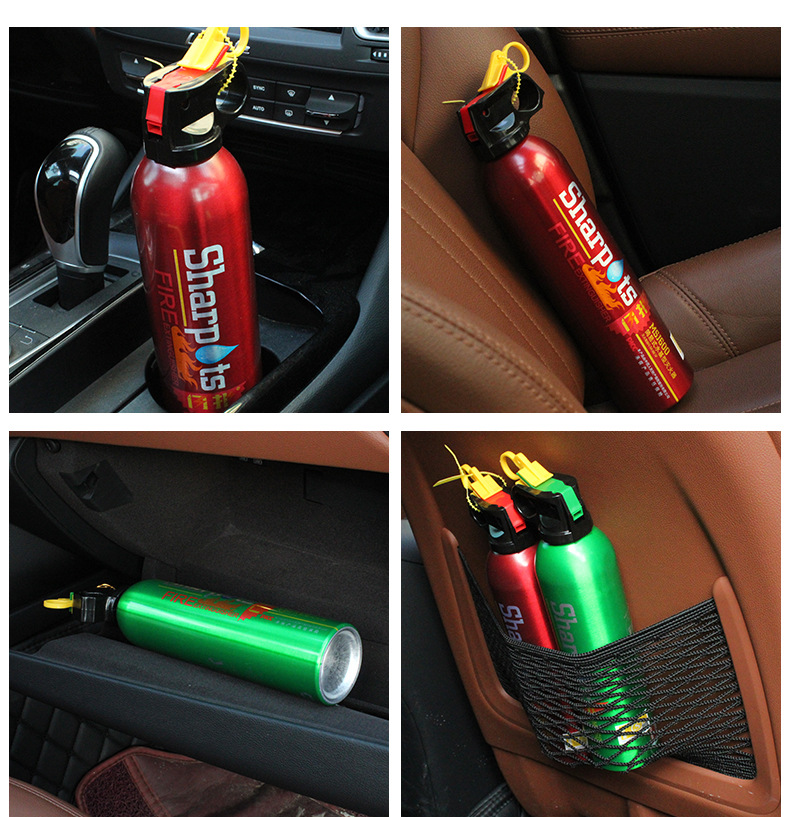 Direct Wholesale Car Fire Extinguisher Portable 600G Water-Based Mini Car Fire Extinguisher Car Fire Extinguisher