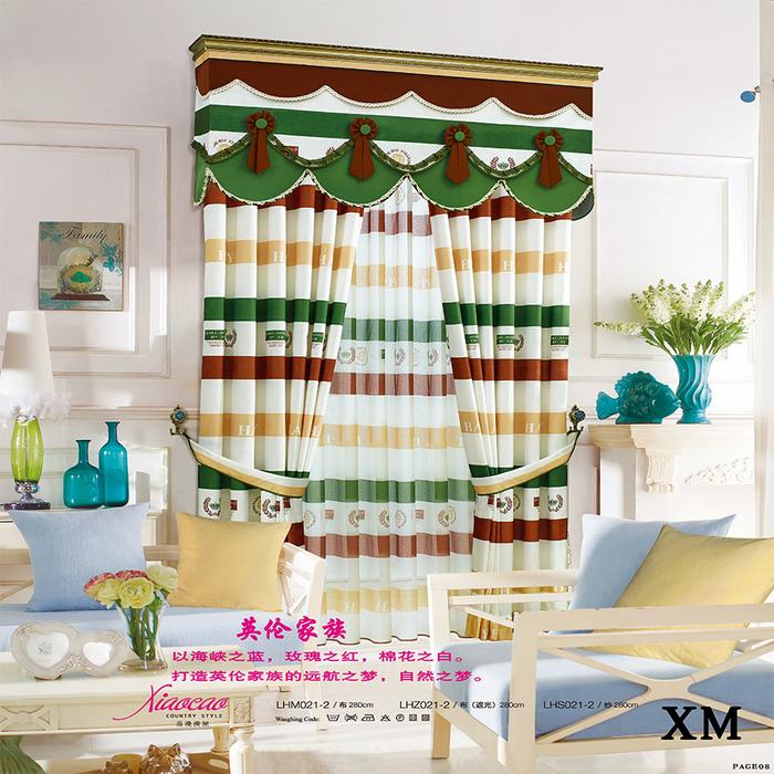 2014 America Villa reactive dye printing of cotton and linen curtain fabric 2014 America Villa reactive dye printing of cotton and linen curtain fabric