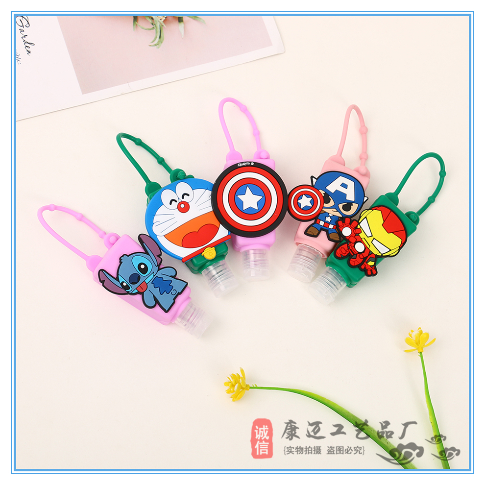 Children's Instant Hand Sanitizer Fire Extinguisher Bottles Antibacterial Disinfection Portable Cartoon Doll Doraemon Team Iron Man Bottle Children's Instant Hand Sanitizer Fire Extinguisher Bottles Antibacterial Disinfection Portable Cartoon Doll Doraemon Team Iron Man Bottle