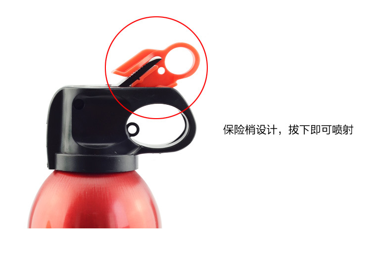 Extinguisher Car mini dry powder aluminium bottle fire extinguisher