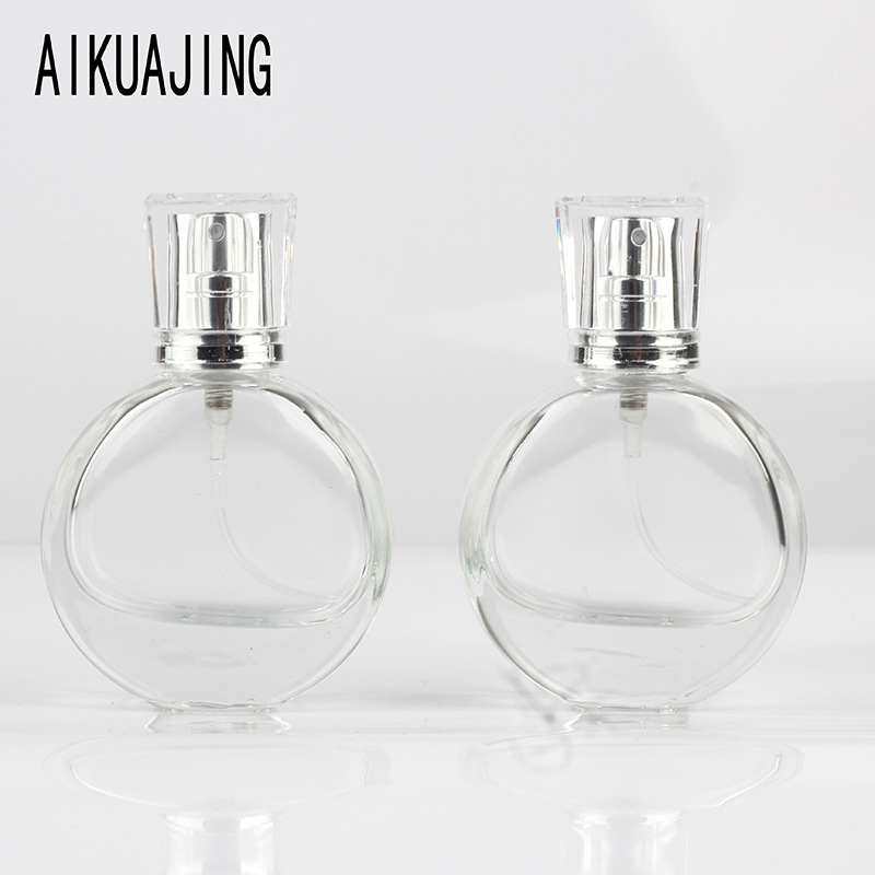 Factory Spot Direct Sales New 25ml Crystal Perfume Bottle Glass Bottle Fire Extinguisher Bottles Spray Perfume Bottle Large Capacity