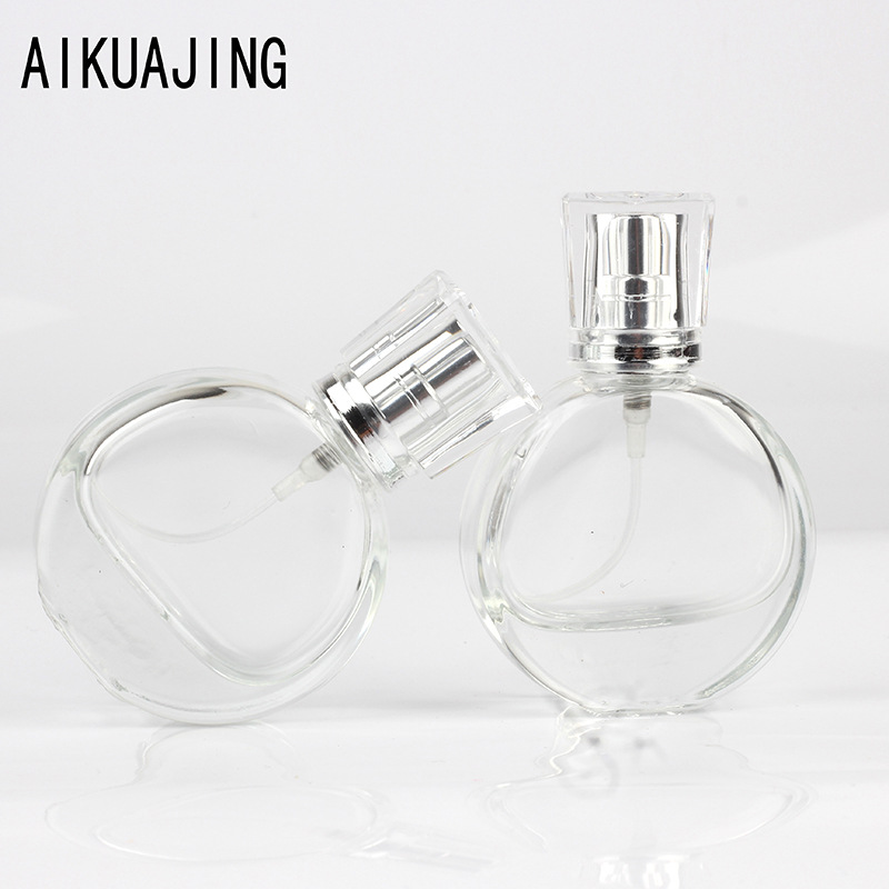 Factory Spot Direct Sales New 25ml Crystal Perfume Bottle Glass Bottle Fire Extinguisher Bottles Spray Perfume Bottle Large Capacity