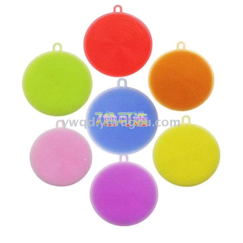 ZD Dishwashing Silicone Dishcloth Wholesale Silicon Dishwashing Brush Vegetable Cleaning Brush Heat Insulation Silica Gel Pad Bowl Brush ZD Dishwashing Silicone Dishcloth Wholesale Silicon Dishwashing Brush Vegetable Cleaning Brush Heat Insulation Silica Gel Pad Bowl Brush