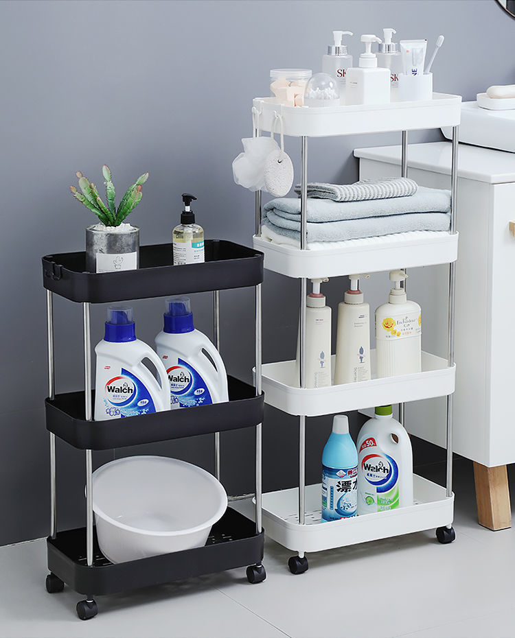 Four-Layer Bathroom Shelf Bathroom Storage Rack Laundry Detergent Shelf Toilet Rack Balcony Storage Floor Multi-Layer Four-Layer Bathroom Shelf Bathroom Storage Rack Laundry Detergent Shelf Toilet Rack Balcony Storage Floor Multi-Layer