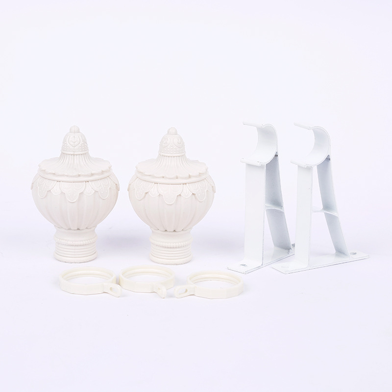 Factory Wholesale 12-Edge Roman Rod Thickened Aluminum Alloy Curtain Track Single Rod Silent Curtains Bracket Accessories Customization