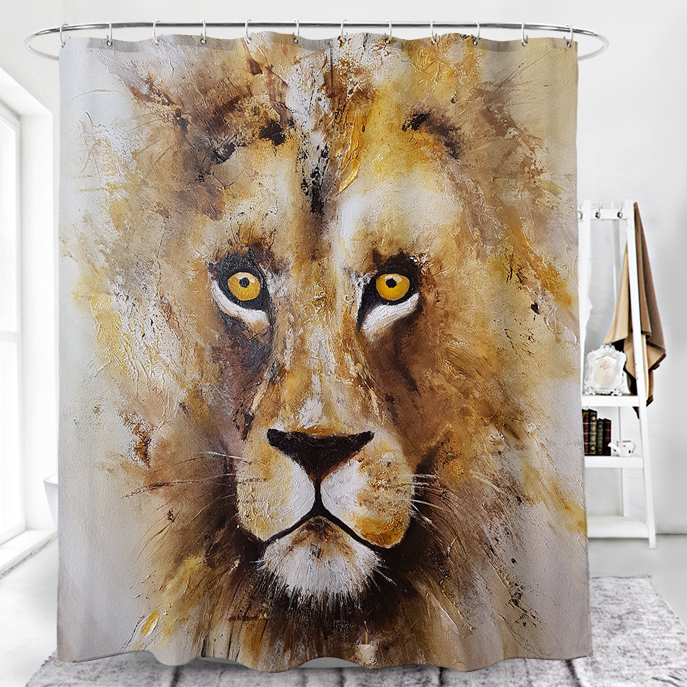 Shower Curtain 3D Digital Printing Cute Dog Custom Polyester Waterproof Shower Curtain Bathroom Partition Curtains Bathroom Curtain Shower Curtain 3D Digital Printing Cute Dog Custom Polyester Waterproof Shower Curtain Bathroom Partition Curtains Bathroom Curtain