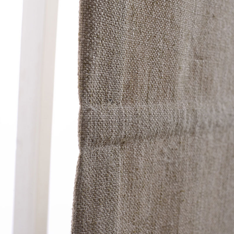 Roman Curtains Curtain Nordic Simple Lifting Curtain European Custom Shutter Living Room Cotton Linen Solid Color New Custom Shading