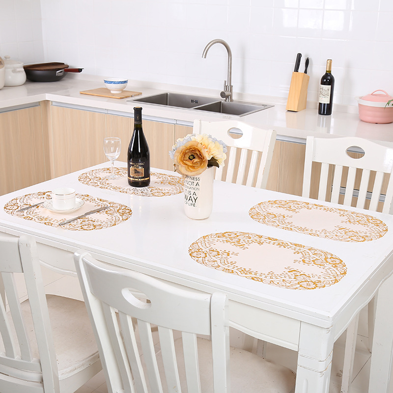 Hot gold cup pad wholesale round bowl pad anti-slippery tableware pad anti-hot heat insulation pad PVC dinner pad manufacturers customized Hot gold cup pad wholesale round bowl pad anti-slippery tableware pad anti-hot heat insulation pad PVC dinner pad manufacturers customized