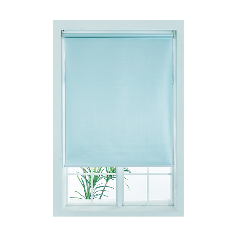 Shutter Curtain Waterproof Pearlescent Bead Louver Curtain Shutter Office Light Shade Non-Perforated Curtains Customization