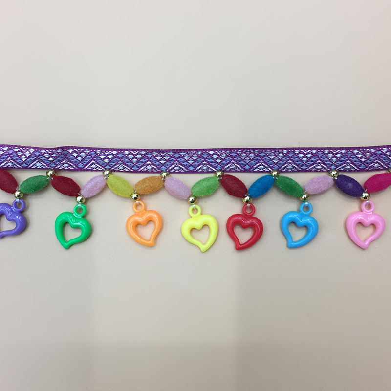 DIY Handmade Curtain Decorative Clothing Accessories Accessories Color Crystal Beads Curtains Beads Lace Factory Direct Sales