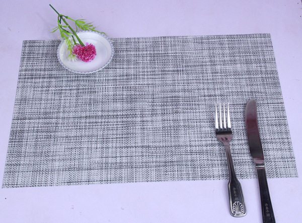 PVC western meal pad heat insulation pad rectangular table mat western meal pad 2 * 2 double color heat insulation pad wholesale