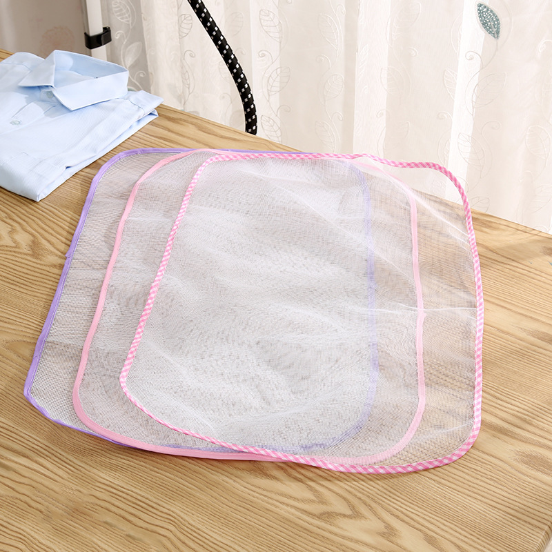 Household Ironing Cloth High Temperature Resistant Heat Blocking Cloth Iron Ironing Board Iron Clothes Protective Pad Thermal Insulation Mesh Scald Preventing Met Cloth