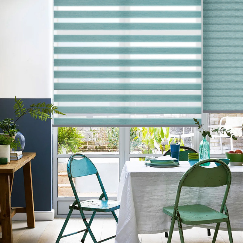 The multi-colored soft curtains shutter toilet kitchen hand pull bead roller electric Zebra curtain