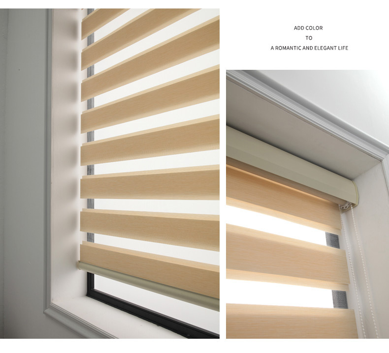 The multi-colored soft curtains shutter toilet kitchen hand pull bead roller electric Zebra curtain The multi-colored soft curtains shutter toilet kitchen hand pull bead roller electric Zebra curtain