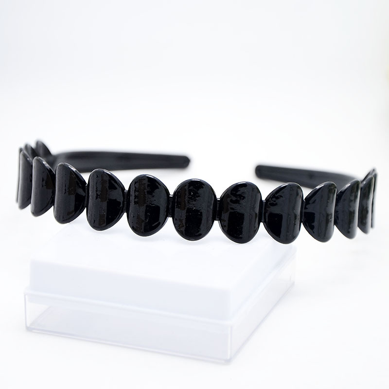 Plastic Black Hair Hoop Spring Hairpin Wide Wave Braid Twist Multi-Style Korean Style Fashion New Hair Accessories Plastic Black Hair Hoop Spring Hairpin Wide Wave Braid Twist Multi-Style Korean Style Fashion New Hair Accessories