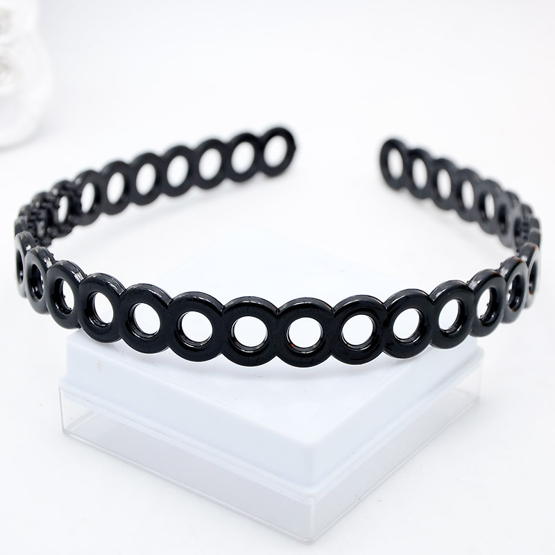 Plastic Black Hair Hoop Spring Hairpin Wide Wave Braid Twist Multi-Style Korean Style Fashion New Hair Accessories Plastic Black Hair Hoop Spring Hairpin Wide Wave Braid Twist Multi-Style Korean Style Fashion New Hair Accessories