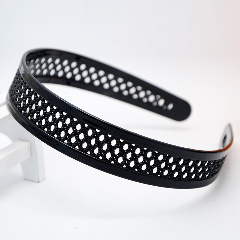 Plastic Black Hair Hoop Spring Hairpin Wide Wave Braid Twist Multi-Style Korean Style Fashion New Hair Accessories Plastic Black Hair Hoop Spring Hairpin Wide Wave Braid Twist Multi-Style Korean Style Fashion New Hair Accessories
