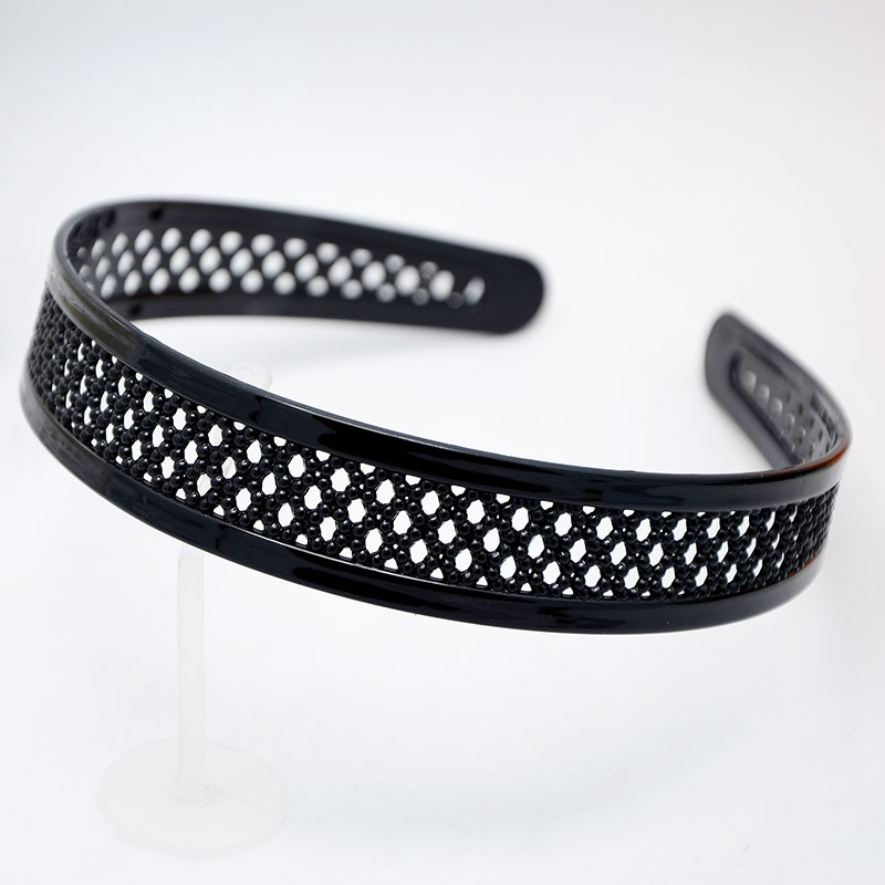 Plastic Black Hair Hoop Spring Hairpin Wide Wave Braid Twist Multi-Style Korean Style Fashion New Hair Accessories Plastic Black Hair Hoop Spring Hairpin Wide Wave Braid Twist Multi-Style Korean Style Fashion New Hair Accessories