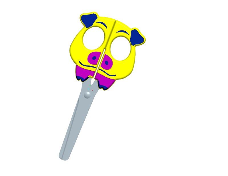 Office School Supplies Cartoon Scissors Cartoon Paper-Cut Scissors Printed Cartoon Scissors Cartoon Scissors